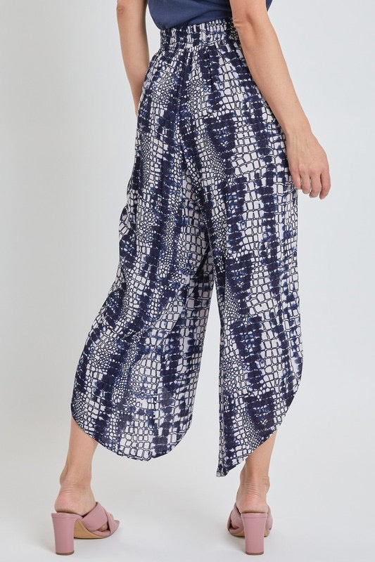 Missy Linen Cropped Pants