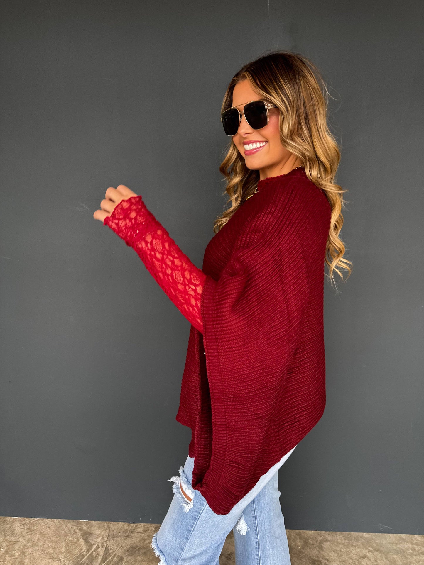 FALL MEG PULLOVER PONCHO