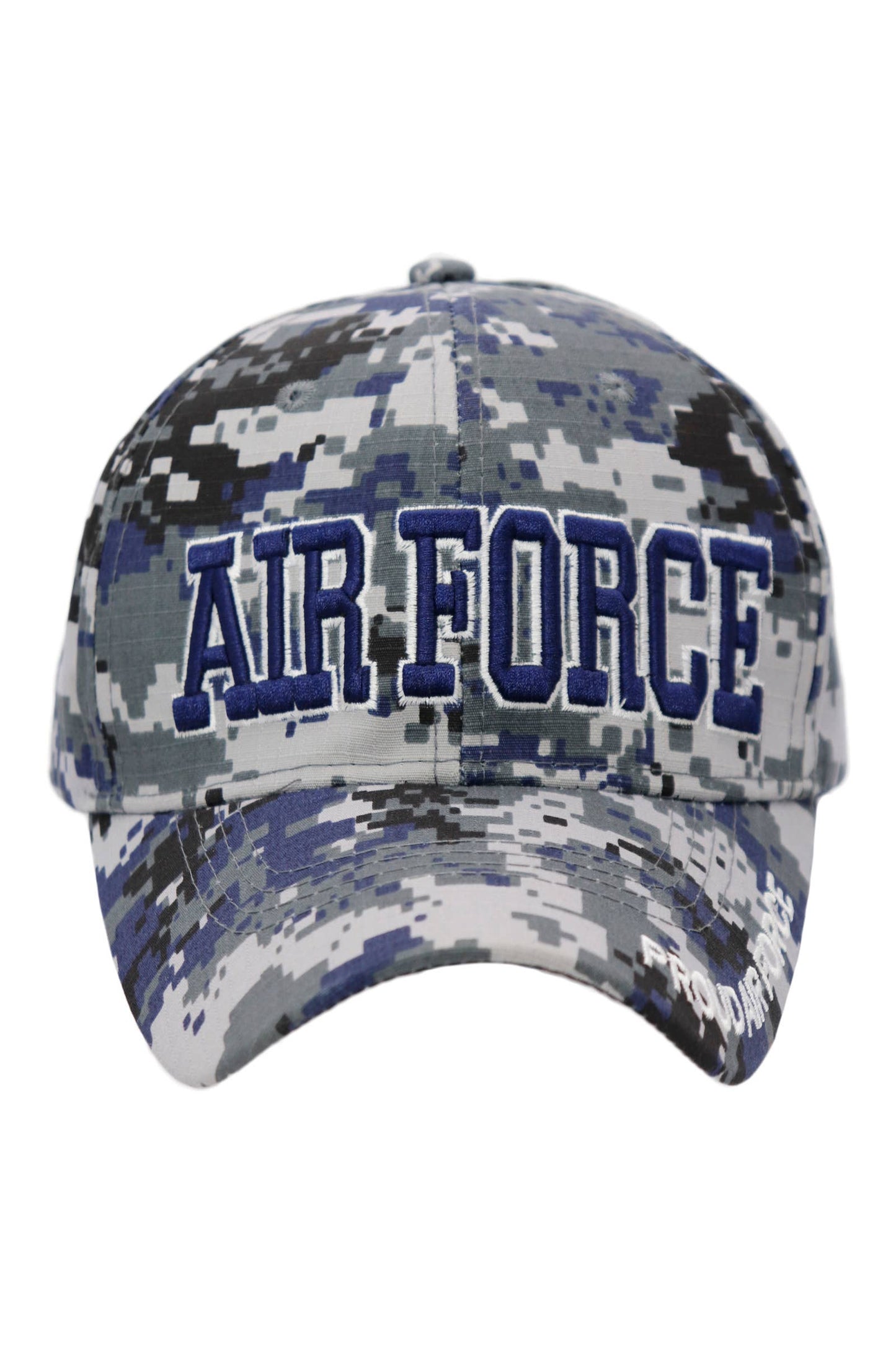U.s. Military Branch Logo Digital Camo Baseball Cap