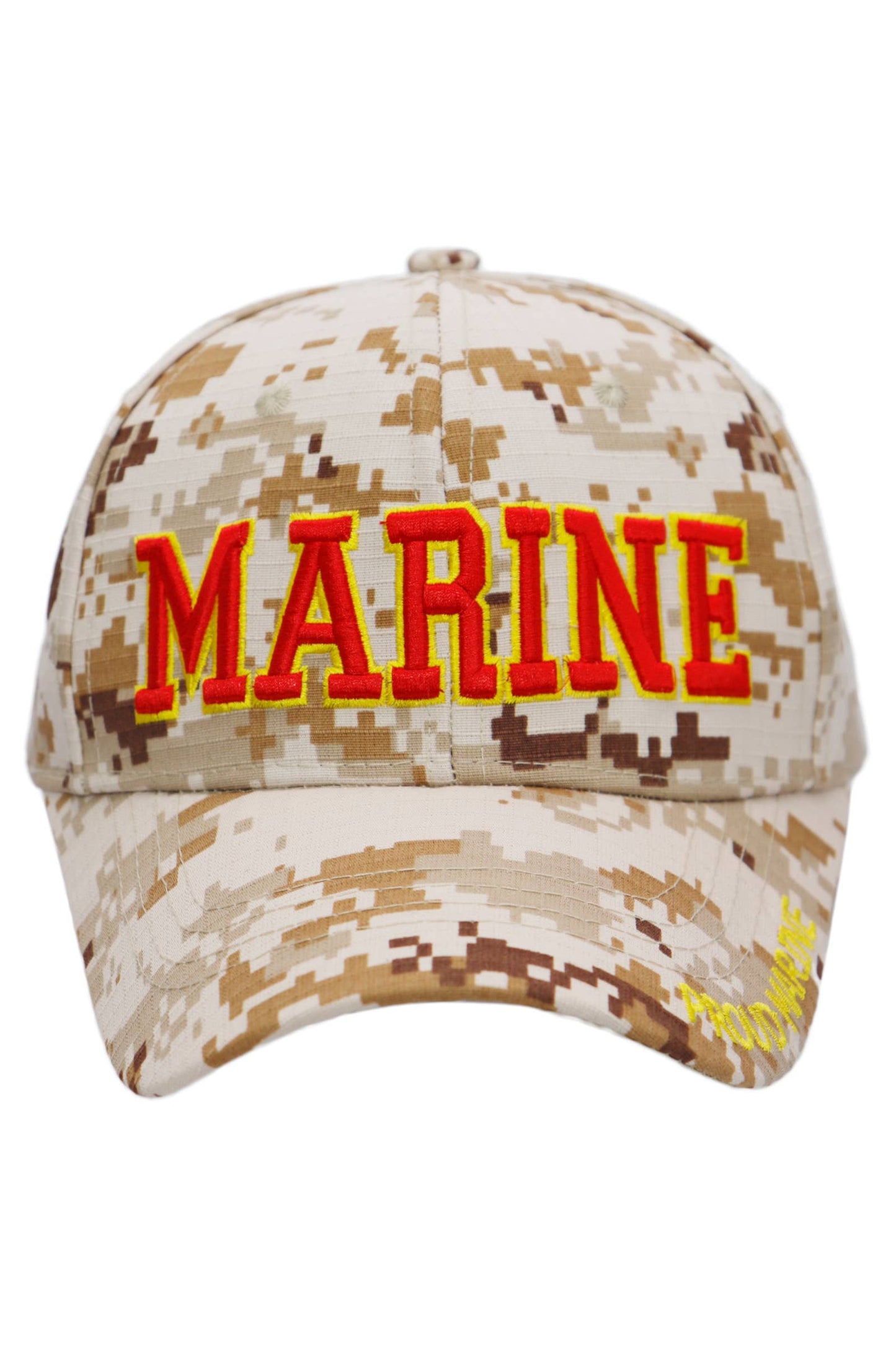 U.s. Military Branch Logo Digital Camo Baseball Cap