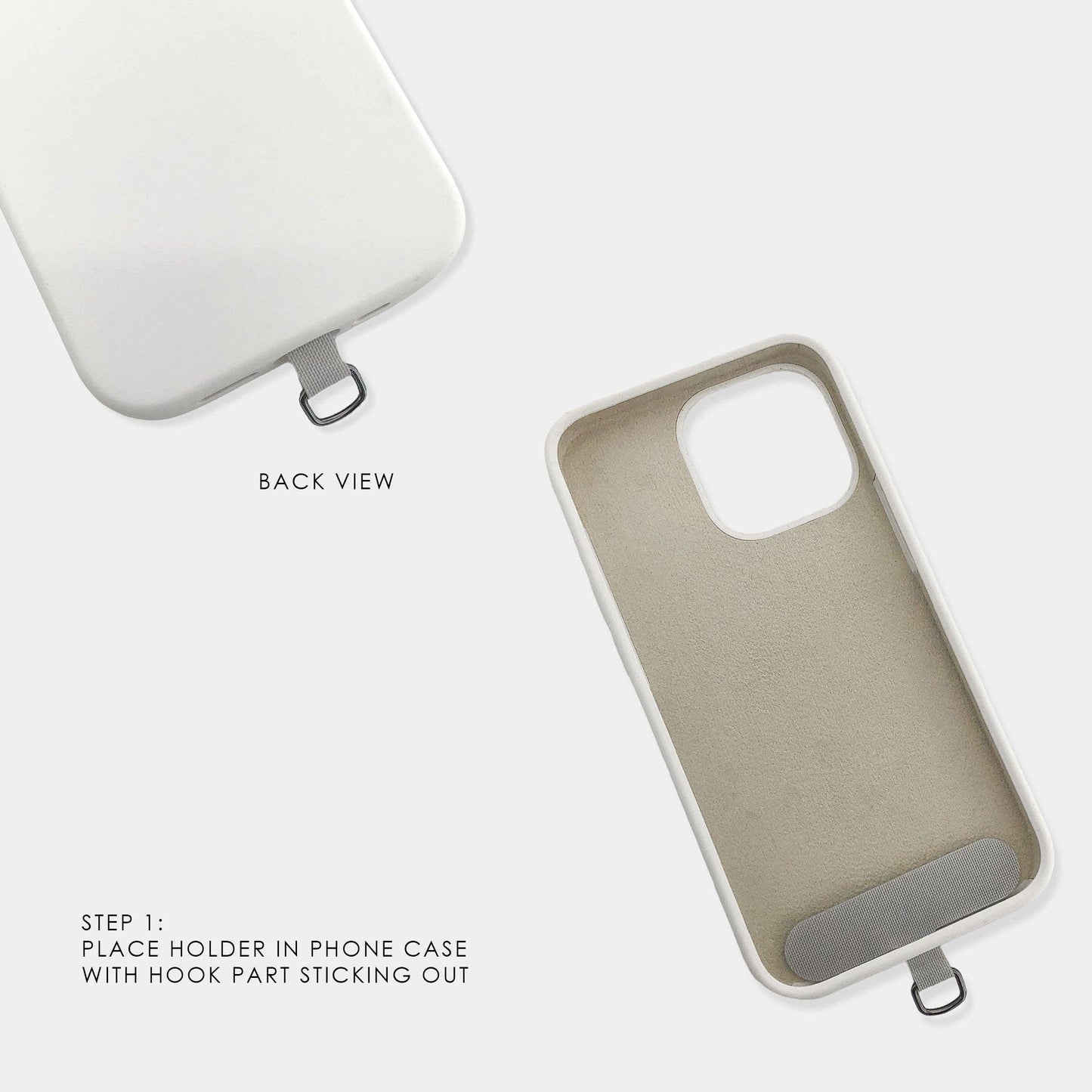 APC01 - Long Vegan Leather Phone Chain