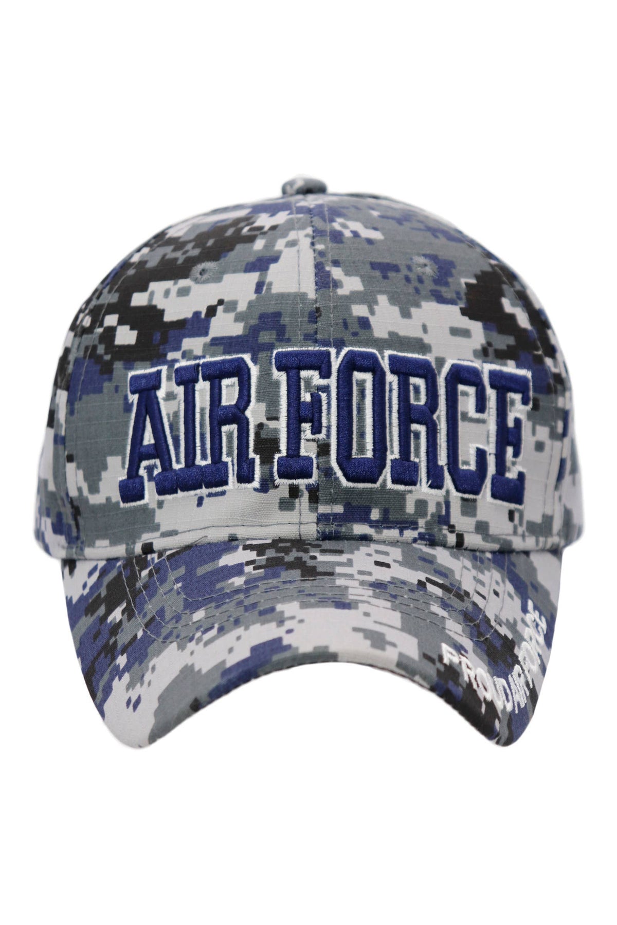 U.s. Military Branch Logo Digital Camo Baseball Cap