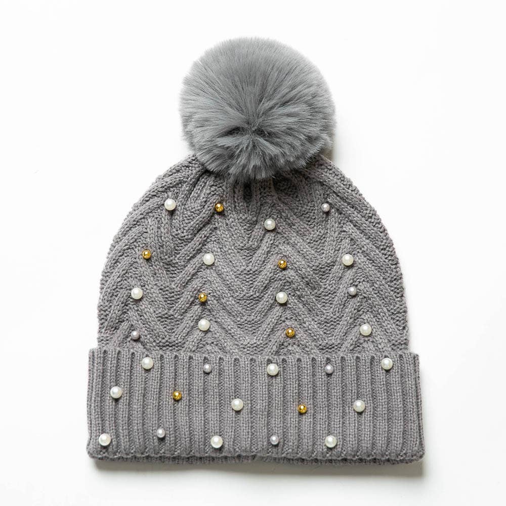 Holiday/Winter Hat- 3 colors -