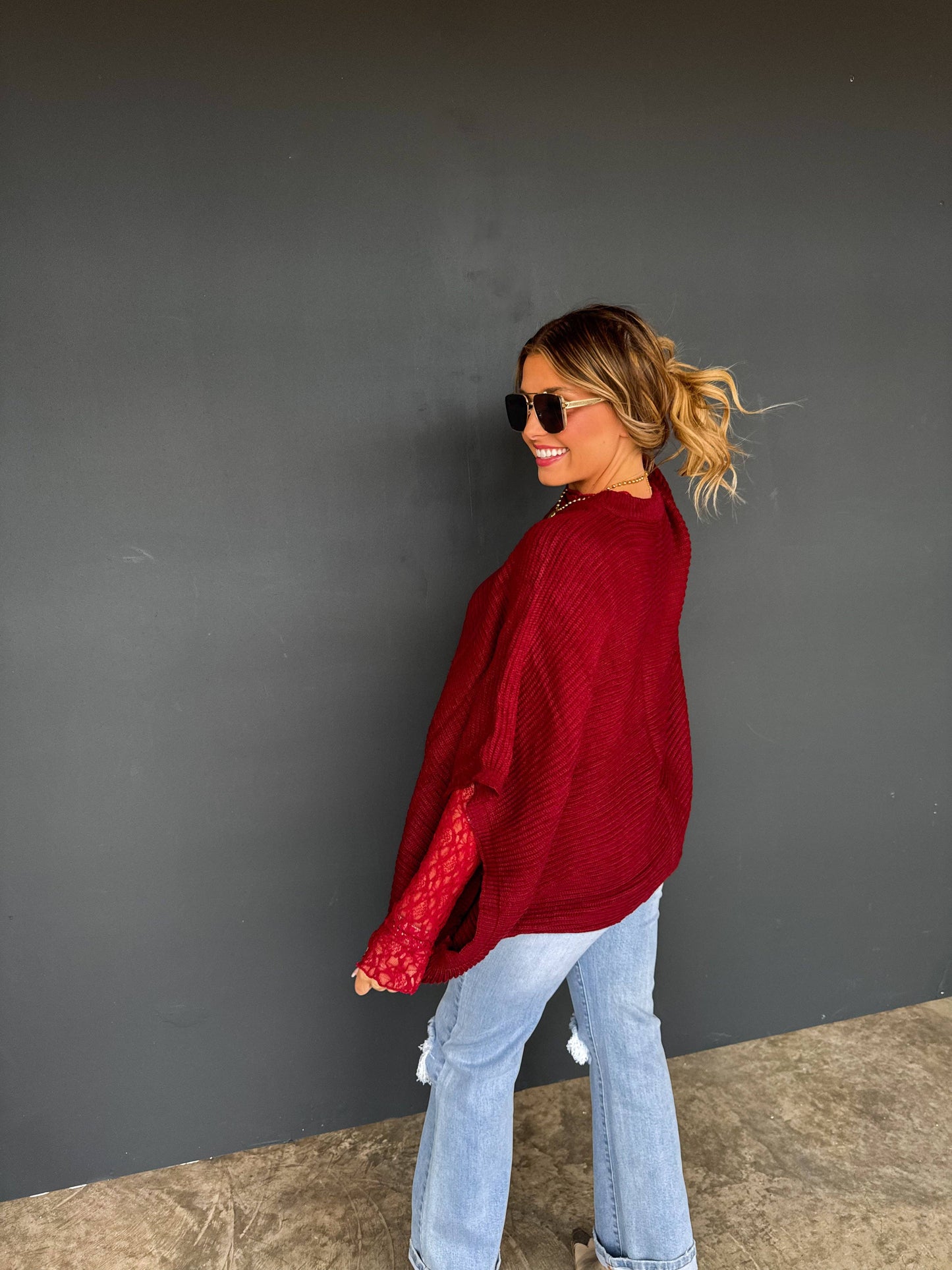 FALL MEG PULLOVER PONCHO