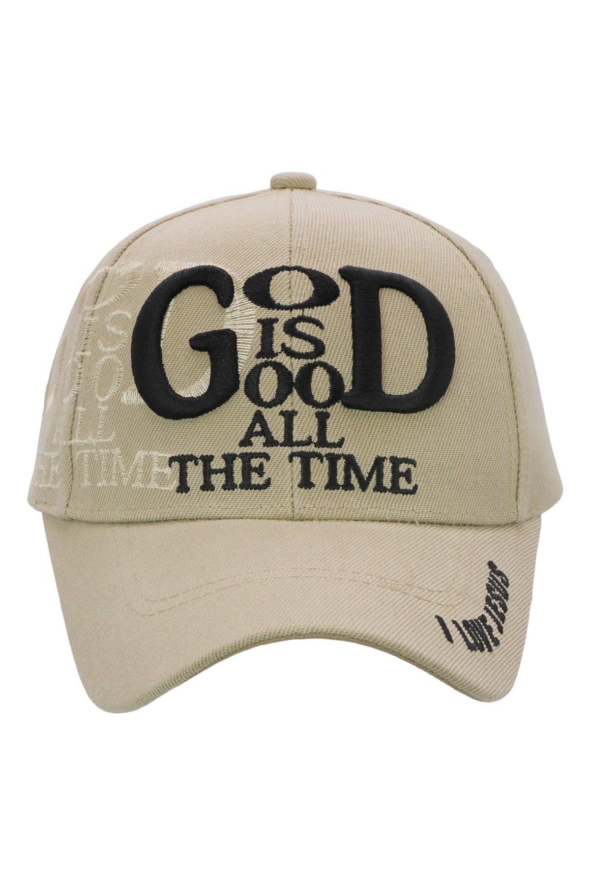 God Is Good All The Time Jesus Baseball Cap