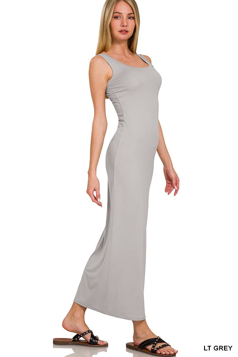 Bodycon Maxi Dress(fitted)