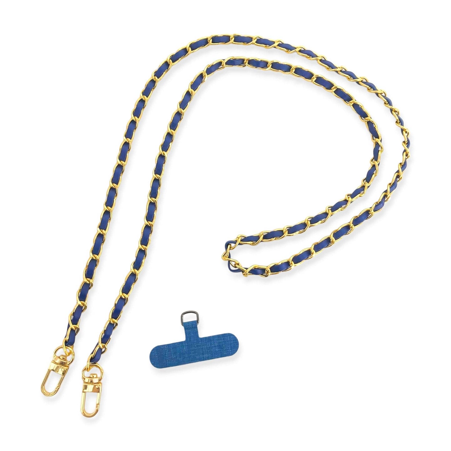 APC01 - Long Vegan Leather Phone Chain