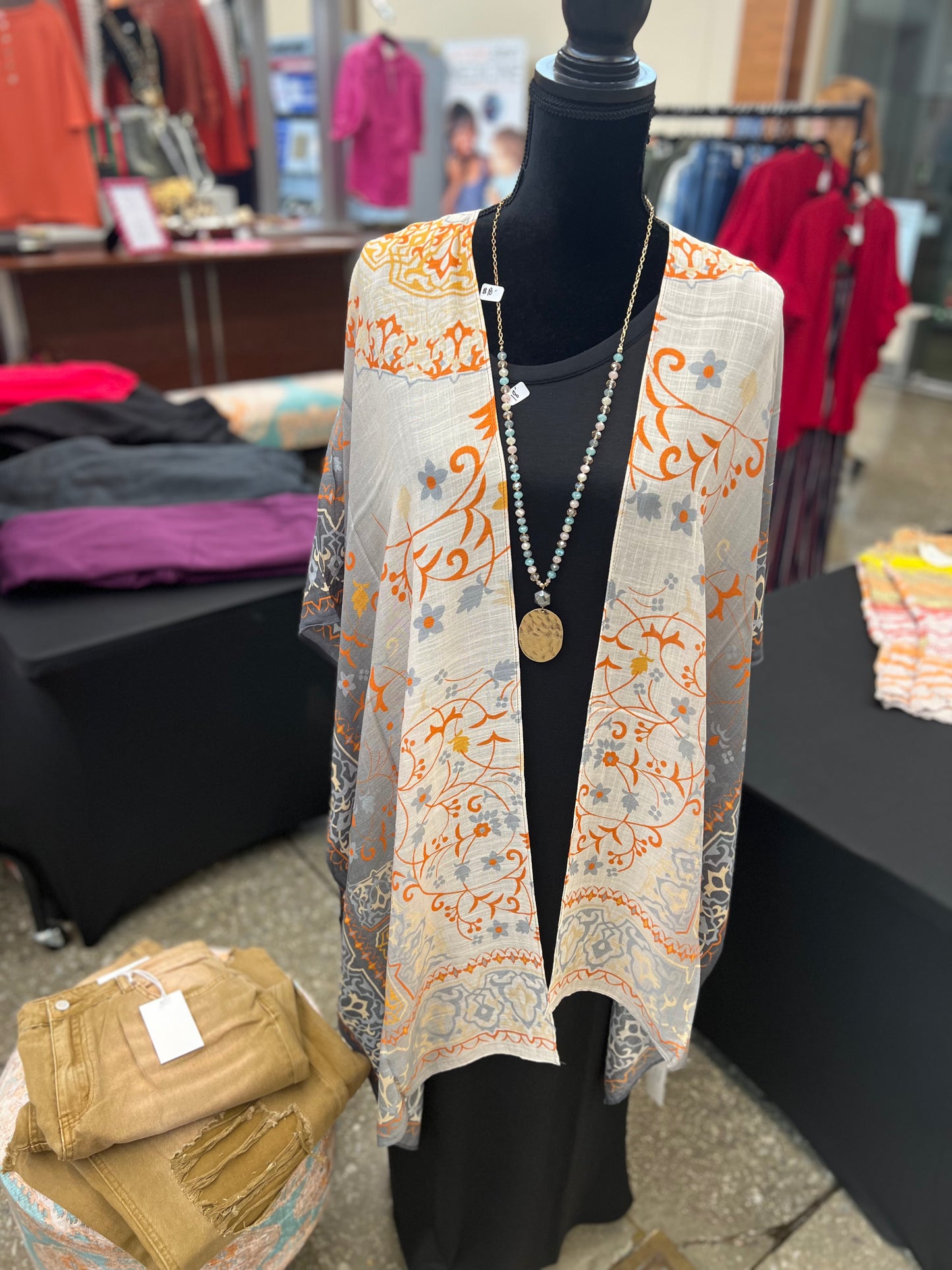Mandala Ombre Kimono