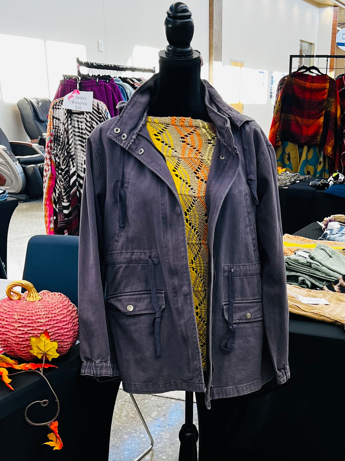 Purple Utility Jacket