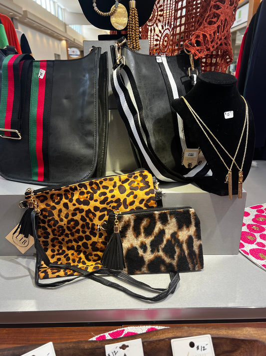 Animal Print Crossbody/Clutch Bag