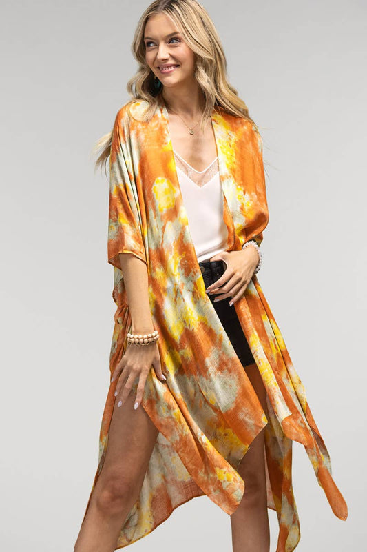 Sunnyside Tie Dye Kimono