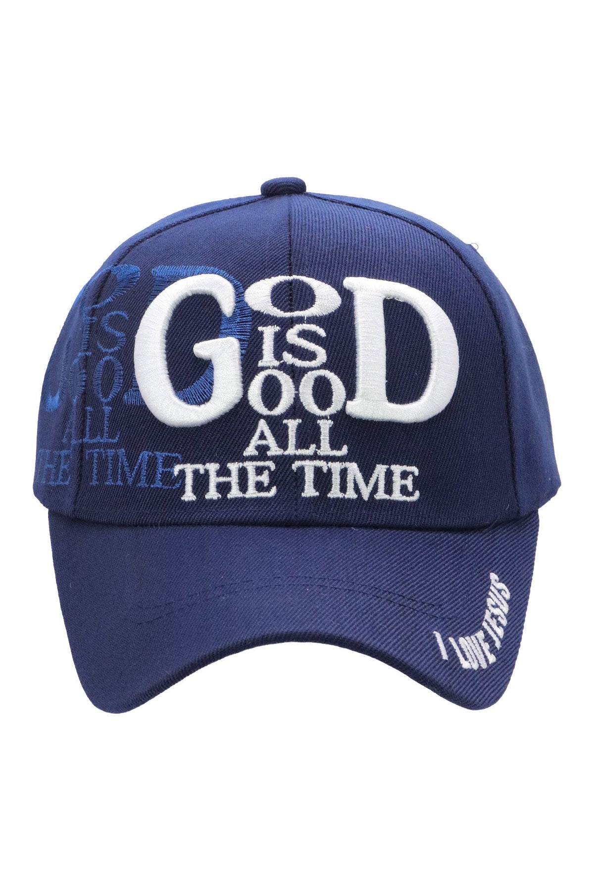 God Is Good All The Time Jesus Baseball Cap