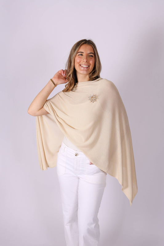 Elsa Bamboo Lightweight Bamboo Poncho – One Size