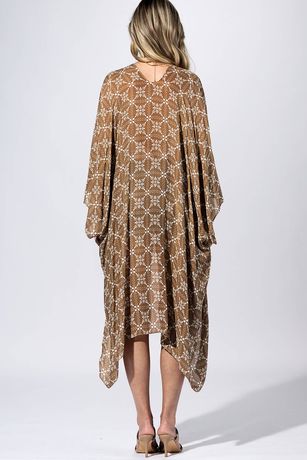 Walnut Medallion Kimono