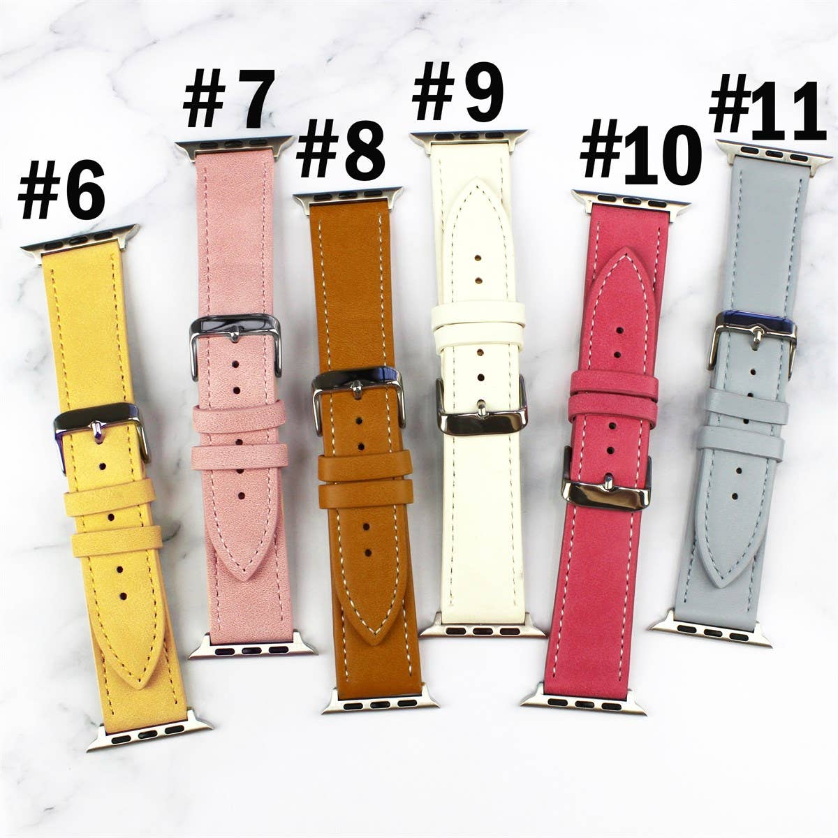 Vegan Leather Apple Watch Bands